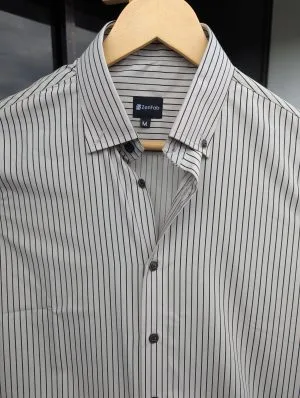 Classic Vertical Stripe Shirt